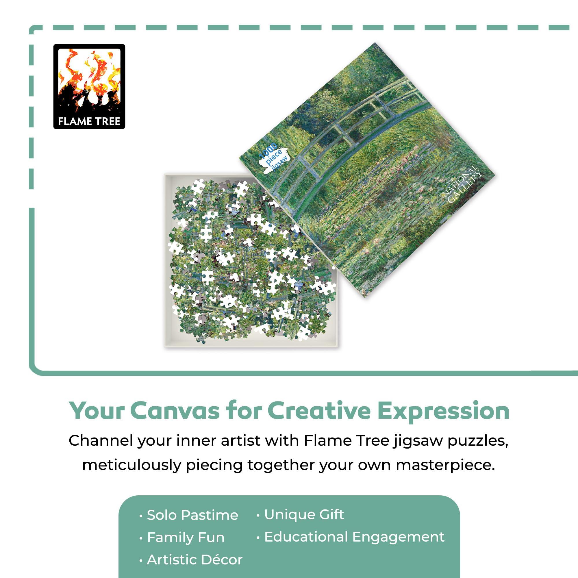 Flame Tree Gift Adult Jigsaw Puzzle Anne Stokes: Moonstone: 1000-Piece Jigsaw Puzzles