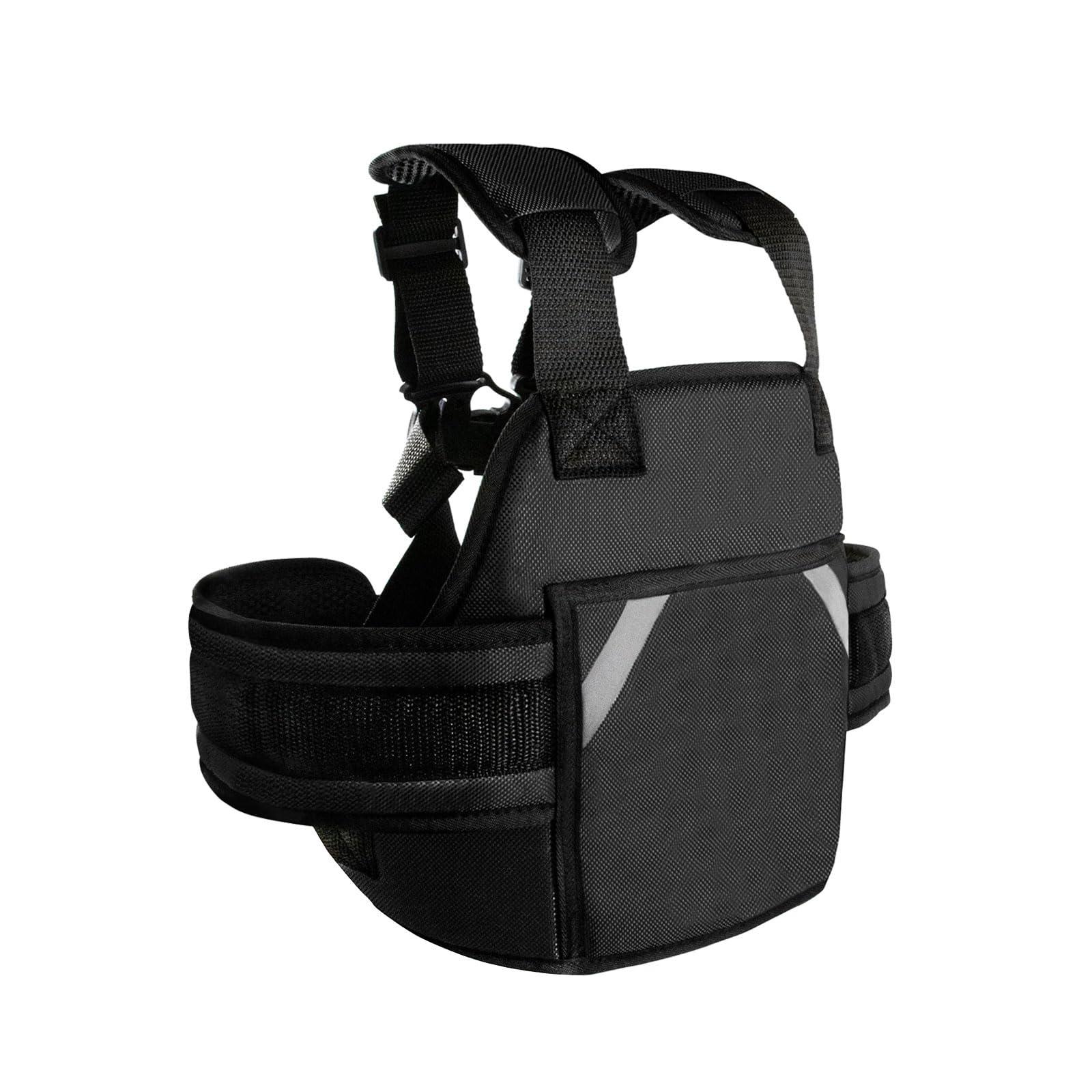 KQSNBG KQSNBG Adjustable Harness, Prevent Passengers from Falling for ATV,Snowmobile,Grey