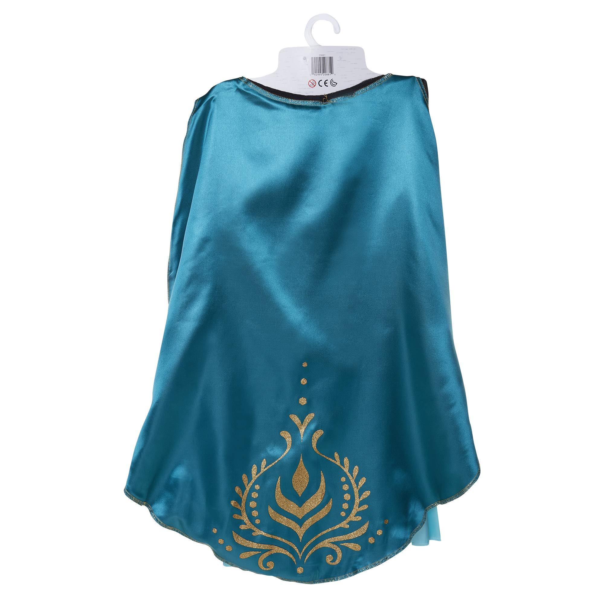 Disney Frozen Disney Frozen 2 Queen Anna Dress - Outfit Fits Sizes 4-6X - Costume for Girls Ages 3+