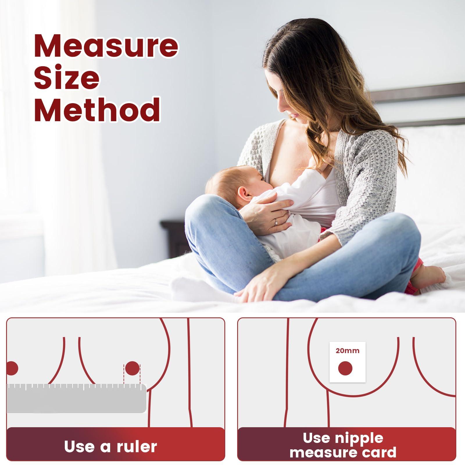 CNGSTWO CNGSTWO 13mm Flange Inserts, Compatible with Most Breast Pump 24mm Flanges/Shields - Replacement Parts for Momcozy/Medela/Elvie/Spectra/MomMed/Bellababy/TSRETE/Willow - BPA Free, 6Pack