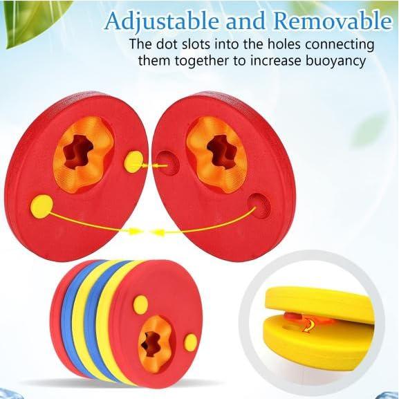 ZCOINS ZCOINS Kids Float Discs Swim Arm Bands(6pcs per Set)