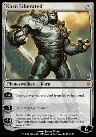 Magic The Gathering Karn Liberated - Foil