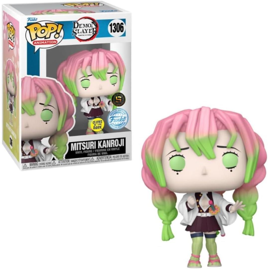 Funko Funko Pop! Animation: Demon Slayer - Mitsuri Kanroji *Glow in The Dark* (Fundom Exclusive), 76702