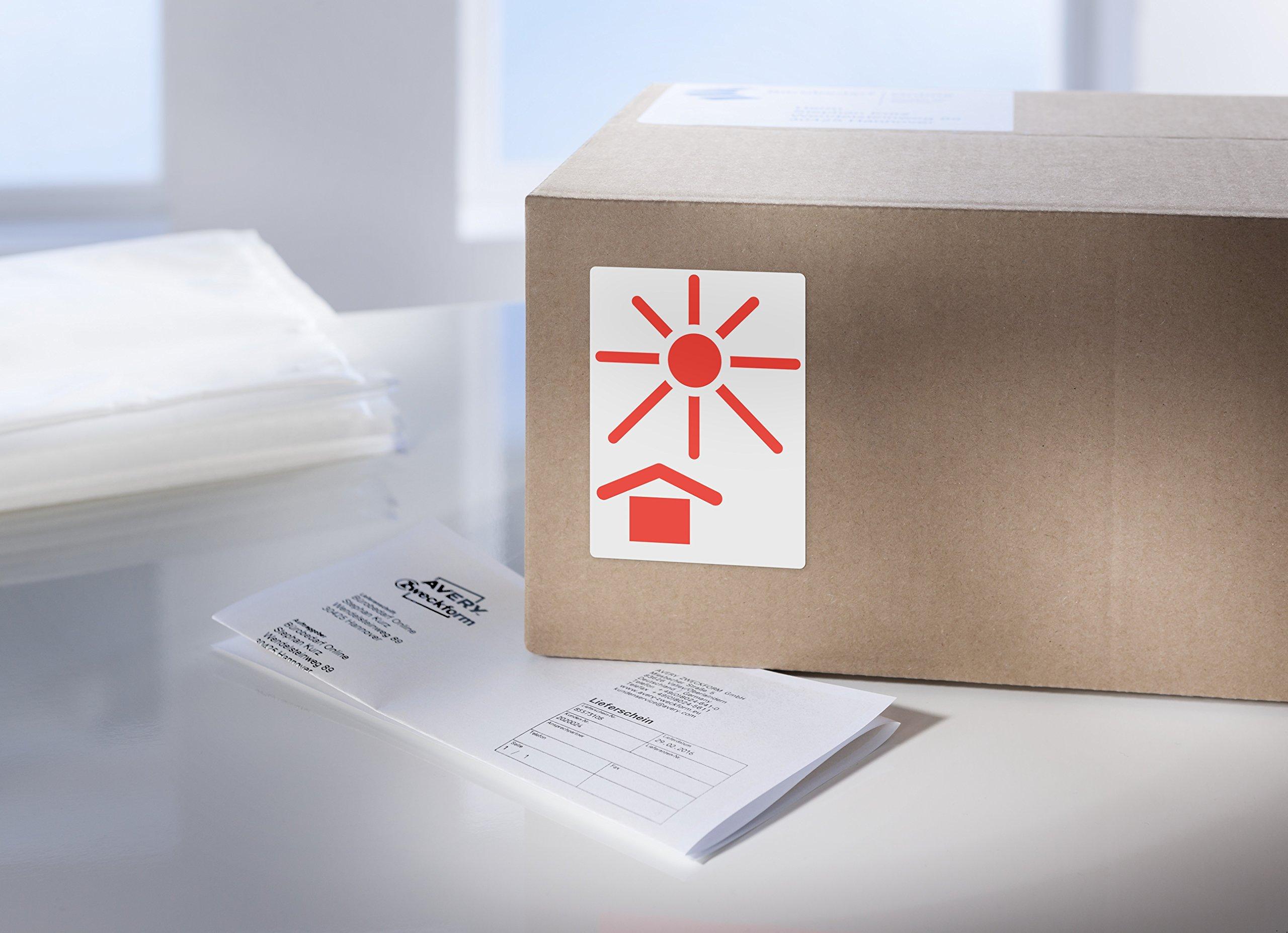 Avery Dennison Zweckform Avery Zweckform 7253 A Warning Stickers Symbols (from Heat Protect, 200 Labels