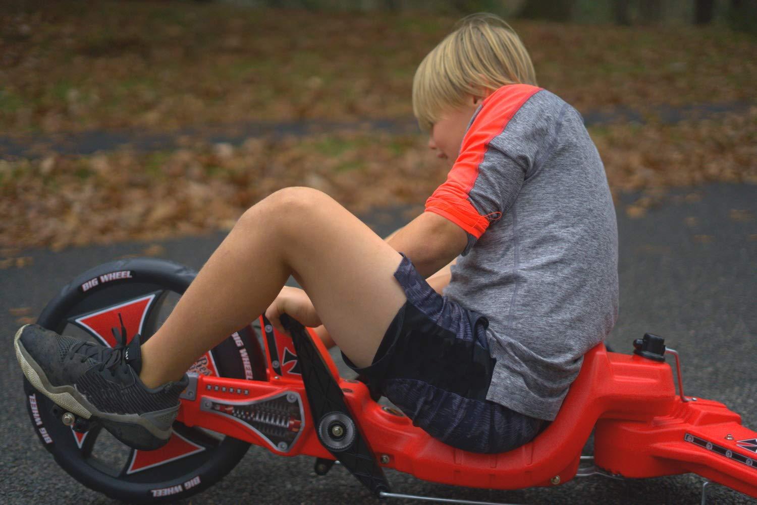 The Original Big Wheel The Original Big Wheel Sidewinder 16inch X-TREME Racer Tricycle for Boys & Girls 5-10 Years of Age - Made in USA(Red Baron)