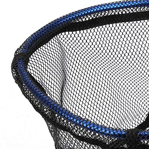 Oreilet Oreilet Small Fishing Landing Net, Fishing Net, for Keeping Lures Catching Releasing(Blue)