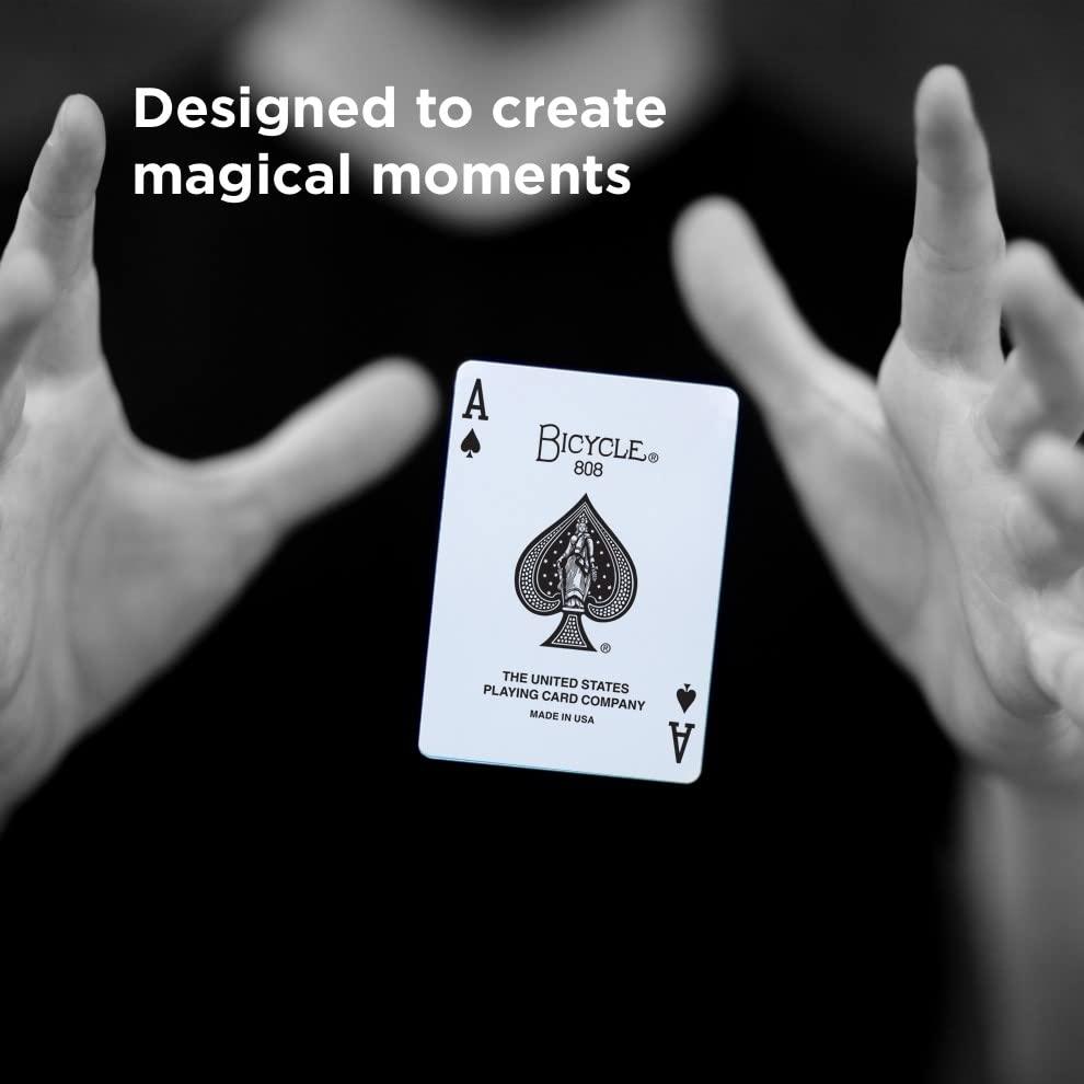 Bicycle Bicycle Signature Series Playing Cards Deck, 1 Deck of Black Playing Cards, Thin Crushed, Special Edition
