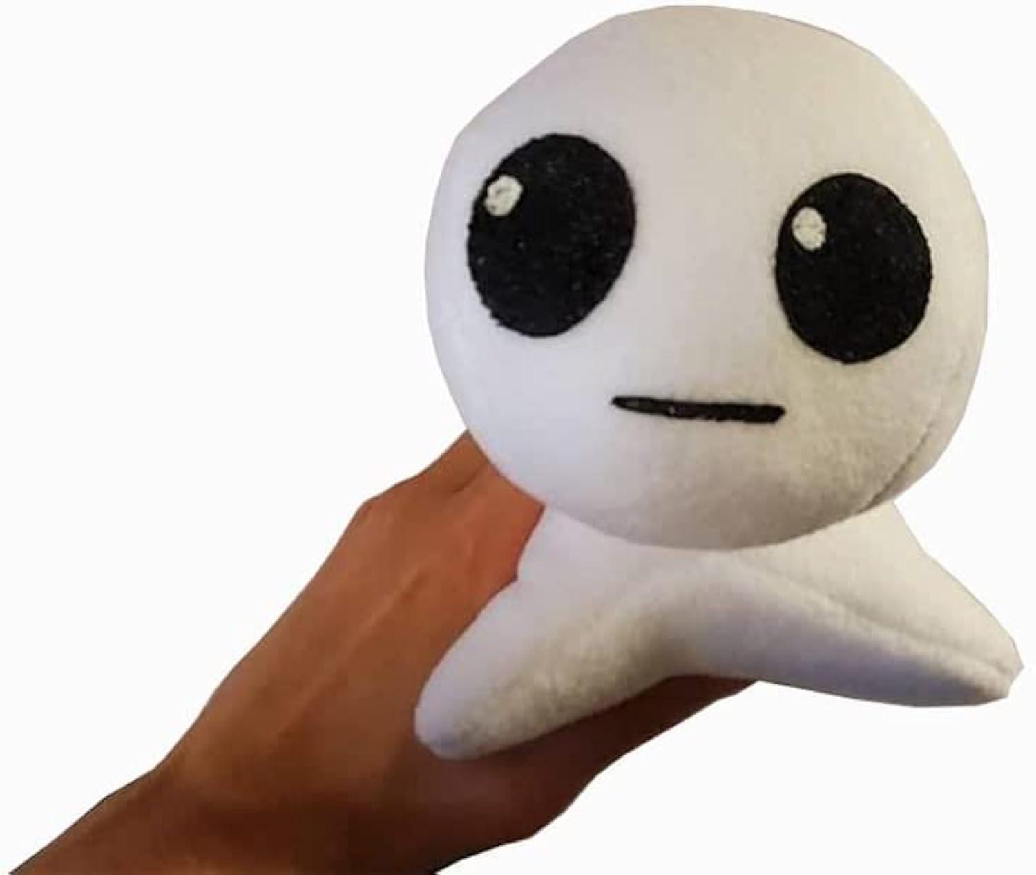 LAIDAN tbh Autism Creature Plush White Yipee Creature Plush Toy, TBH Creature Stuffed Animal Yipeeee Plushie Doll for Boys Girls Kids Birthday Gift