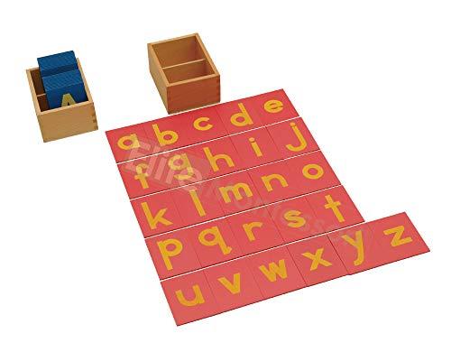 Elite Montessori Elite Montessori Lower and Capital Case Sandpaper Letters with Boxes
