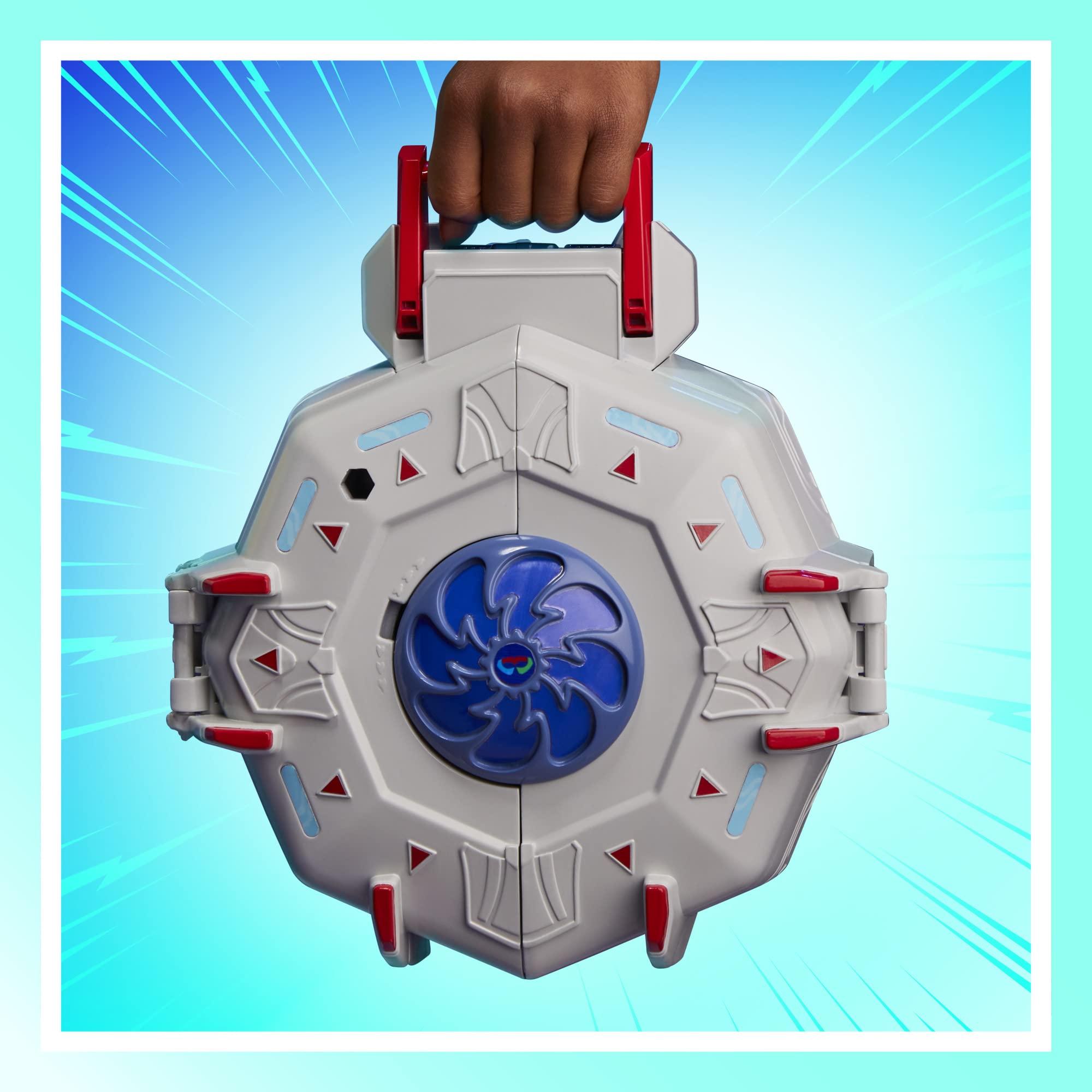 PJ Masks PJ Masks Power Heroes PJ Power Q Playset, Headquarters Set with Car and Figure, Superhero Toys for 3 Year Old Boys and Girls and Up