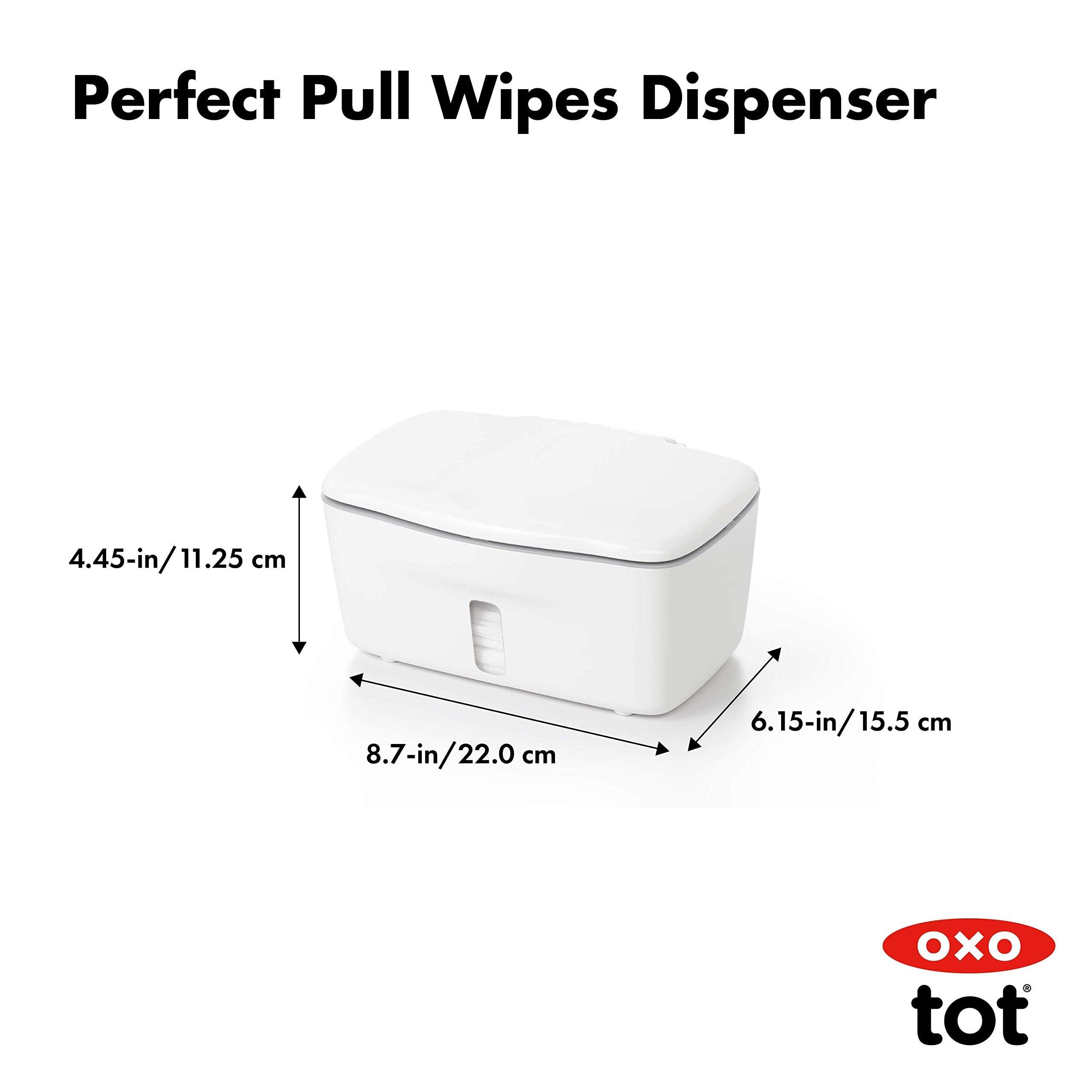 OXO OXO Tot Perfect Pull Wipes Dispenser, Gray