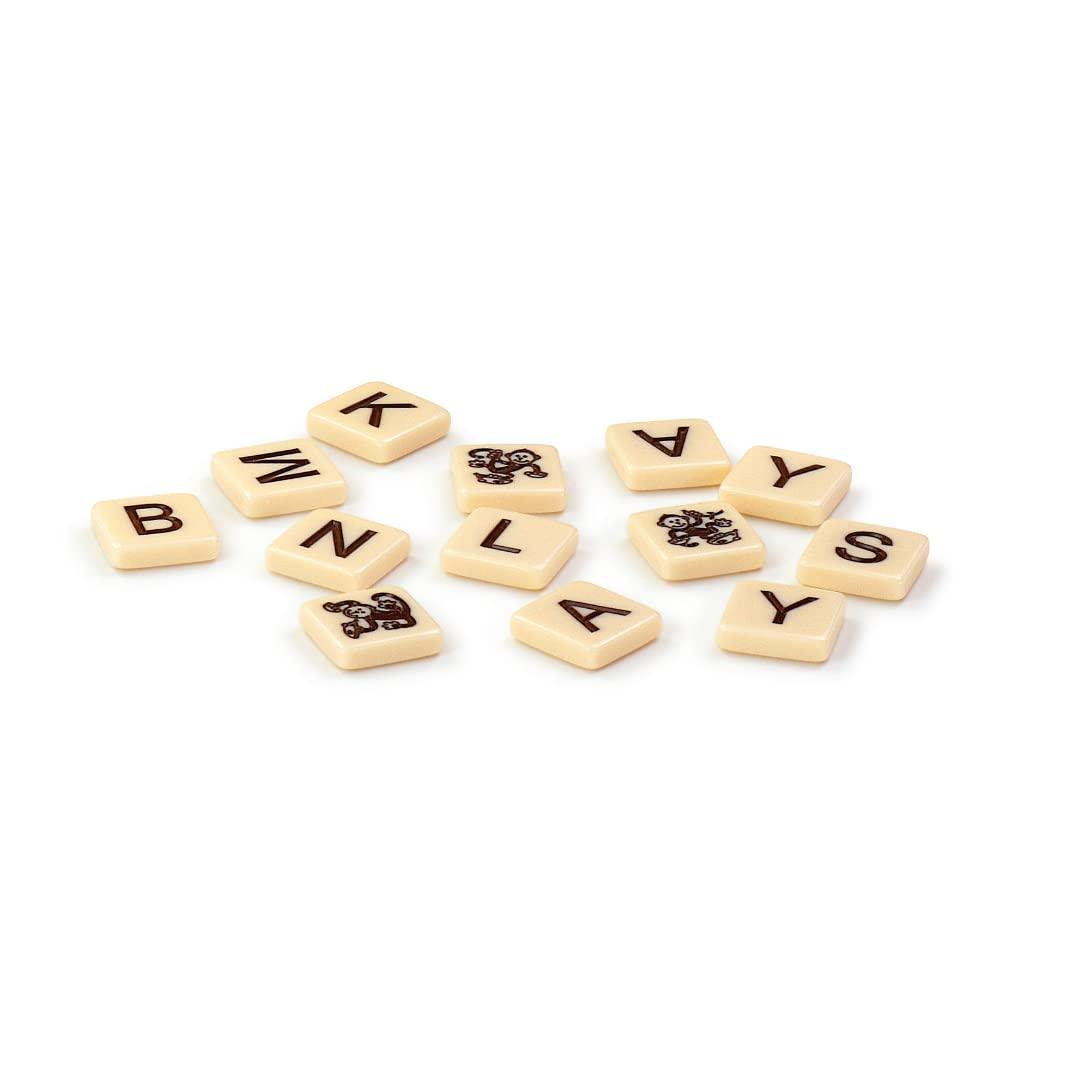 Bananagrams Bananagrams WildTiles Vocabulary Building and Spelling Improvement Lettered Tile Game for Ages 7 and Up
