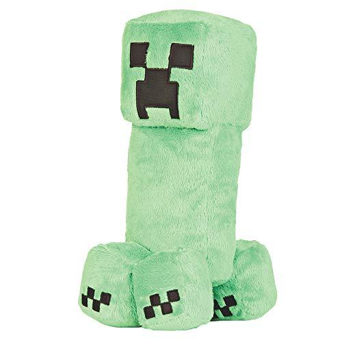 JINX JINX Minecraft Earth Adventure Creeper Plush Stuffed Toy, Green, 10.5" Tall