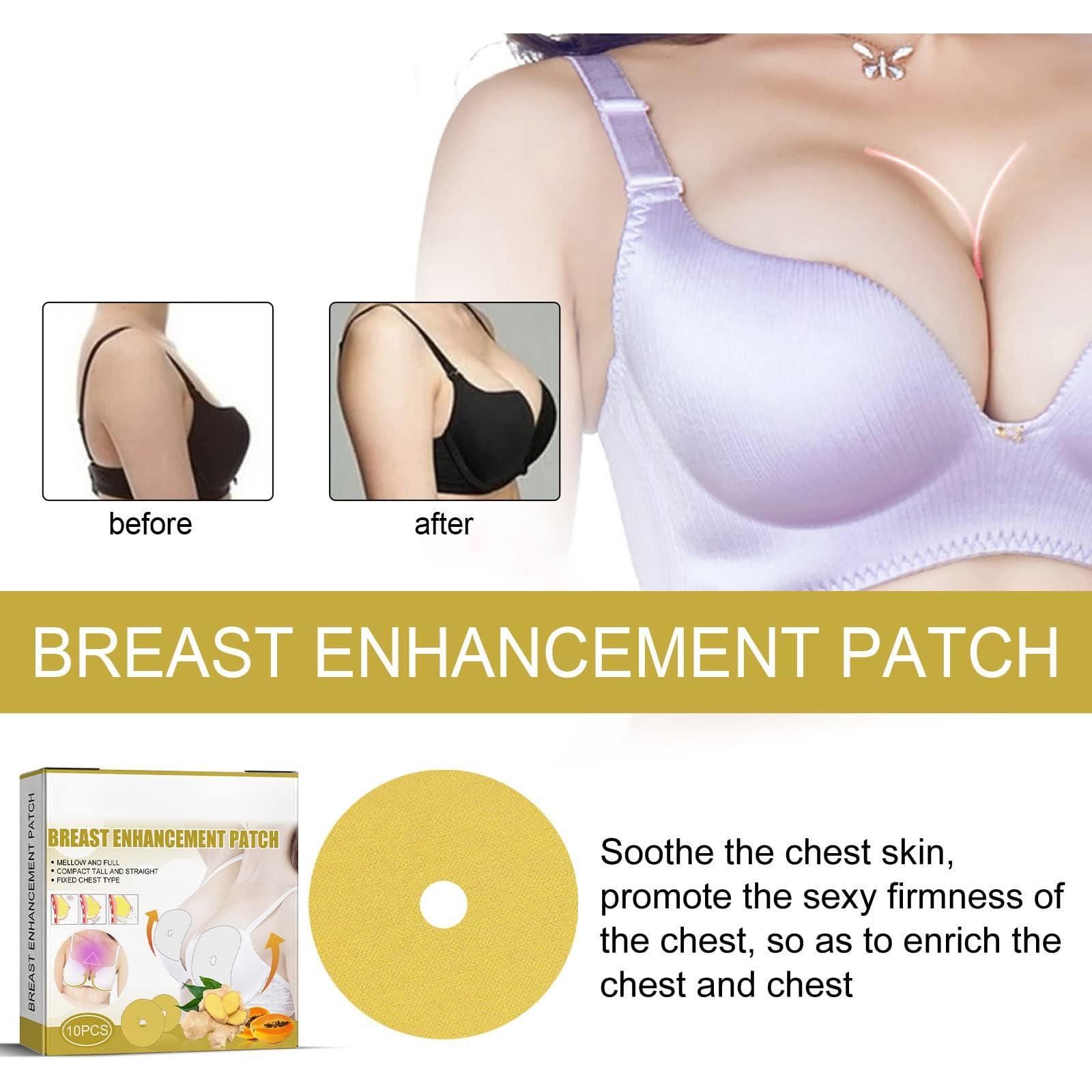JYUHA JYUHA Ginger Bust Enhancement Patch, Breast Enhancement Upright Lifter Enlarger Patch, Natural Ginger Breast Enhancement Patch, Breast Enhancement Stickers