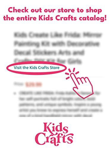 Kids Crafts Kids Crafts Rainbow Wall Hanging Arts & Crafts Kit - Fun DIY Craft Activity for Creative Gifts for 10 Year Old Girl