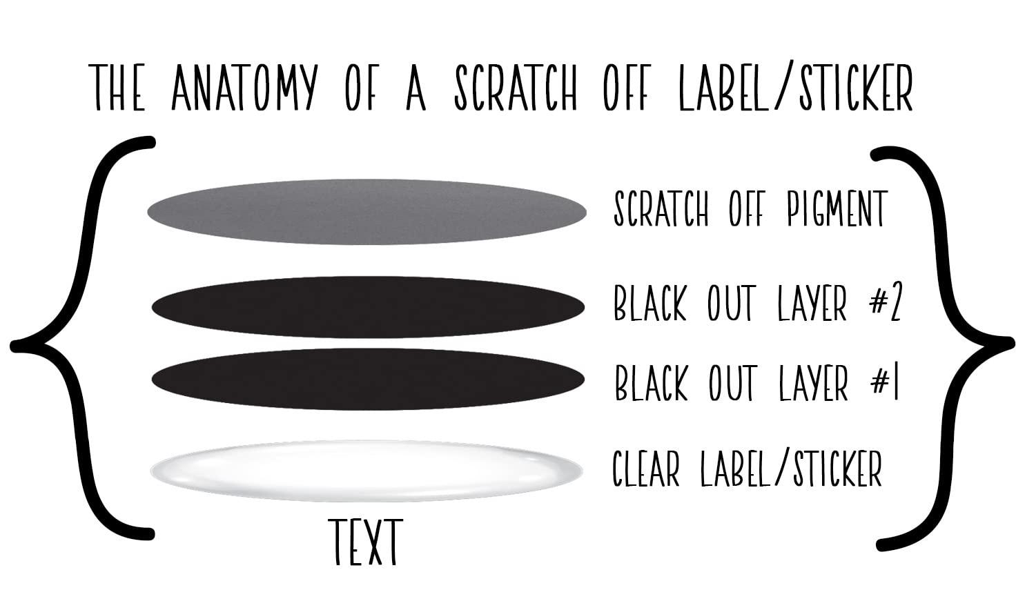 My Scratch Offs My Scratch Offs 50 Pack Kitty Cat Scratch Off Bingo Card Party Favors for Animal Lovers (Cat Bingo)