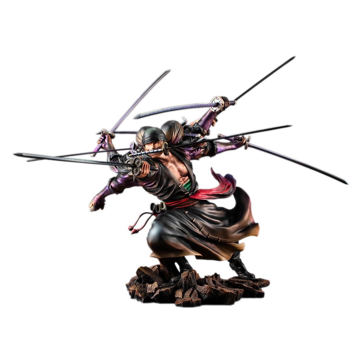 Megahouse Megahouse - One Piece - WA-Maximum - Demon Spirit Kyuutou-ryuu Asura Roronoa Zoro (Limited), Portrait of Pirates Collectible Figure