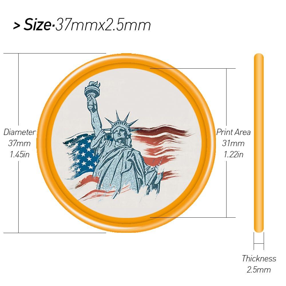 Generic Generic 200 Custom Plastic Drink Chips,Imprint with Your Text Logo Image or Any Else for Bar,School,Wedding,Party,Event (Red)