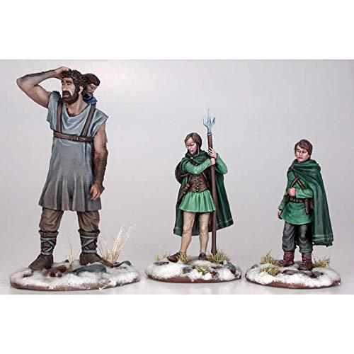 Dark Sword Miniatures Hodor- Bran- Jojen- Meera Combo Pack Miniature Figurine George R.R. Martin Masterworks