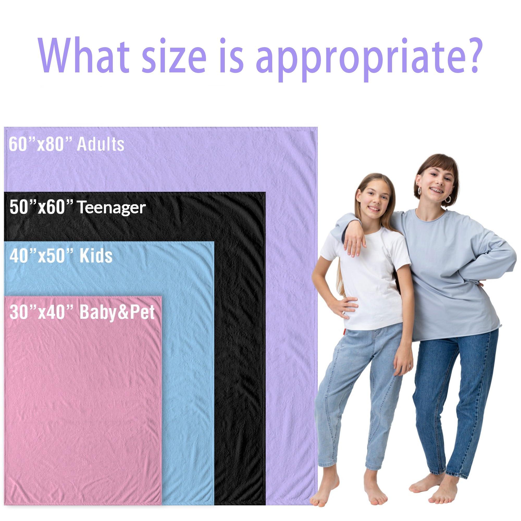 Diyrap Diyrap Personalized Blankets Customized Blanket with Name for Adults and Kids Custom Baby Blanket Fleece Throw for Baby Girls and Boys