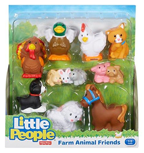 Fisher-Price Fisher-Price Little People Farm Animal Friends with Baby Bunnies & Piglets