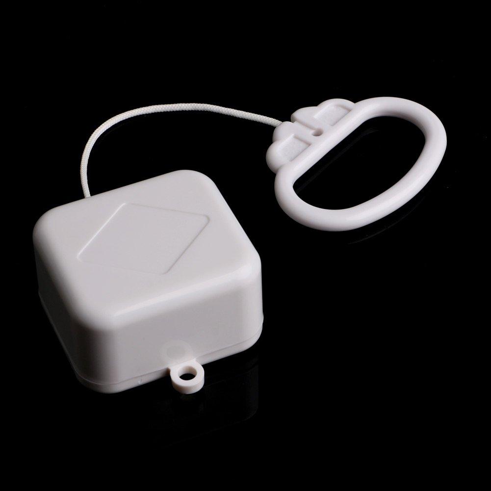 JSGHGDF 3.15x3.15x1.26in Baby Bed String Cord Music Box Baby Bed Decoration with Nice Songs Interactive Toy Infant