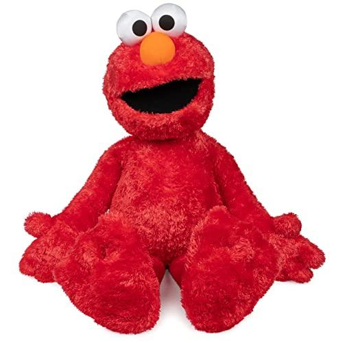 Sesame Street Jumbo Elmo Soft Plush Toy 104cm