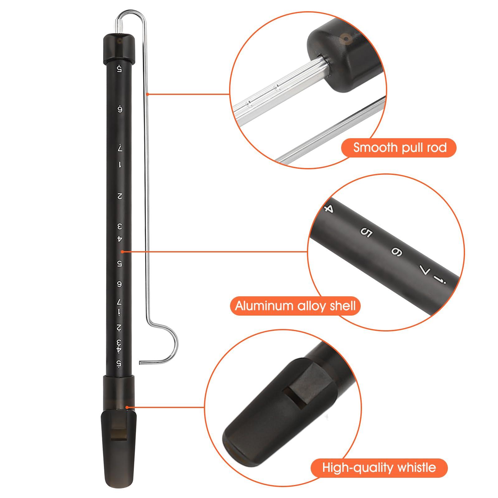 Dioche Slide Whistle Instrument, ParentChild Games Lightweight Whistle Sliding Home Toy for Adults