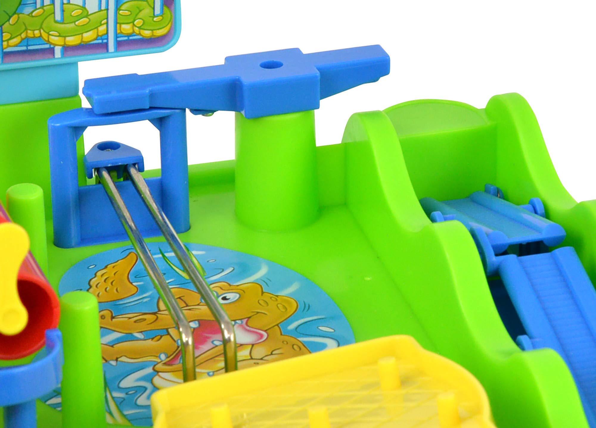TOMY Screwball Scramble Kids Board Game- Timed Marble Run Obstacle Course Kids Games - Holiday Toys and Christmas Games - Toddler Christmas Gifts Ages 5 Years and Up