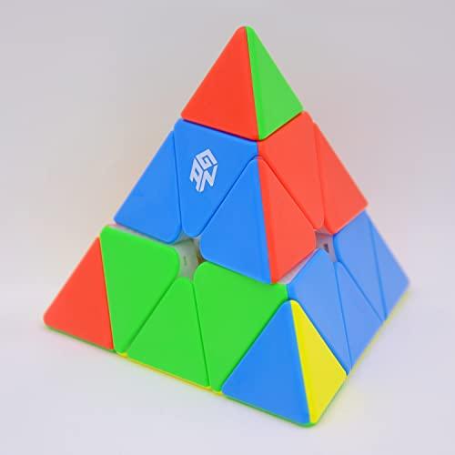 Bukefuno Bukefuno GAN Pyraminx M Magnetic 3x3 Cube Speed Pyramid 36 3x3x3 Cube Magnets stickerless Standard