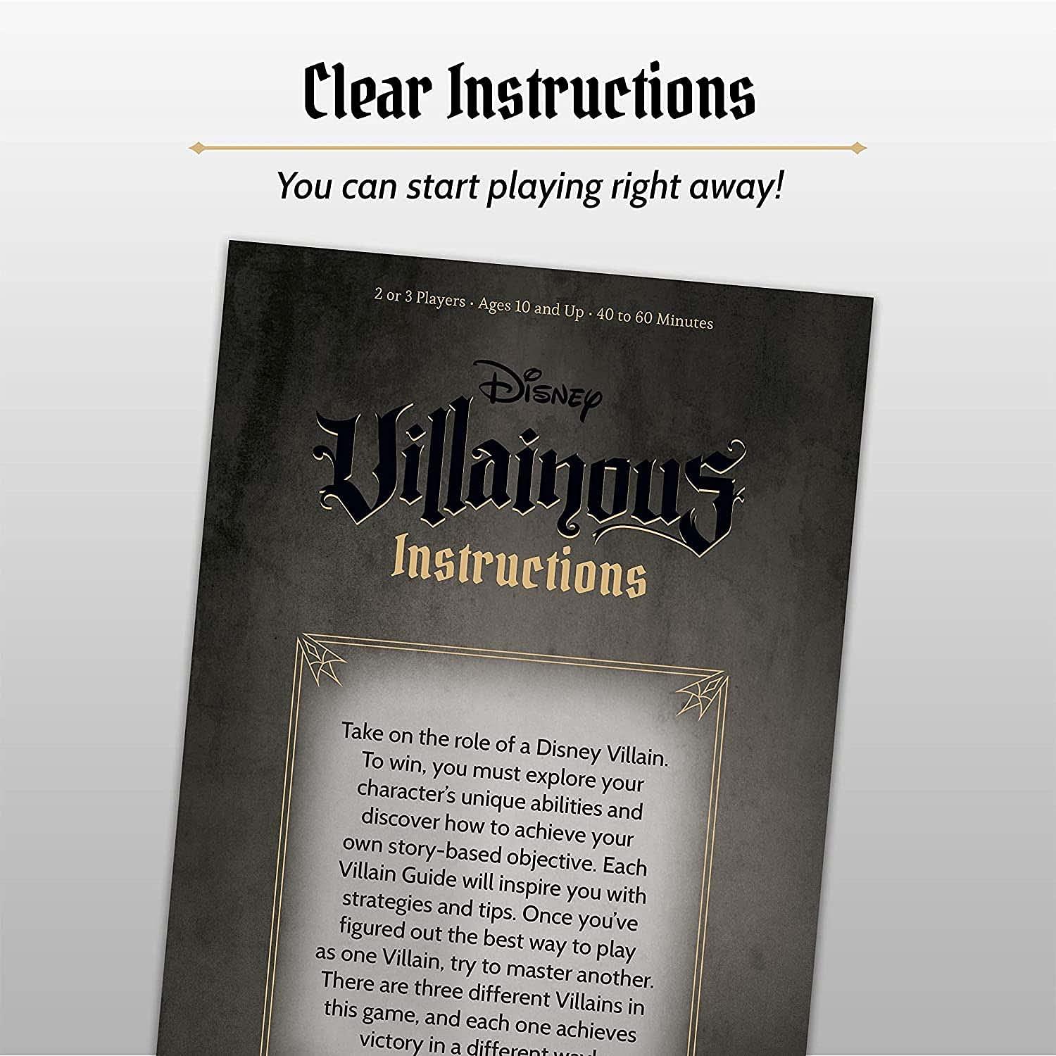 Ravensburger Ravensburger Disney Villainous: Despicable Plots Strategy Board Game, 2-5 players, for Ages 10 and Up The Newest Standalone Game in The Award-Winning Line