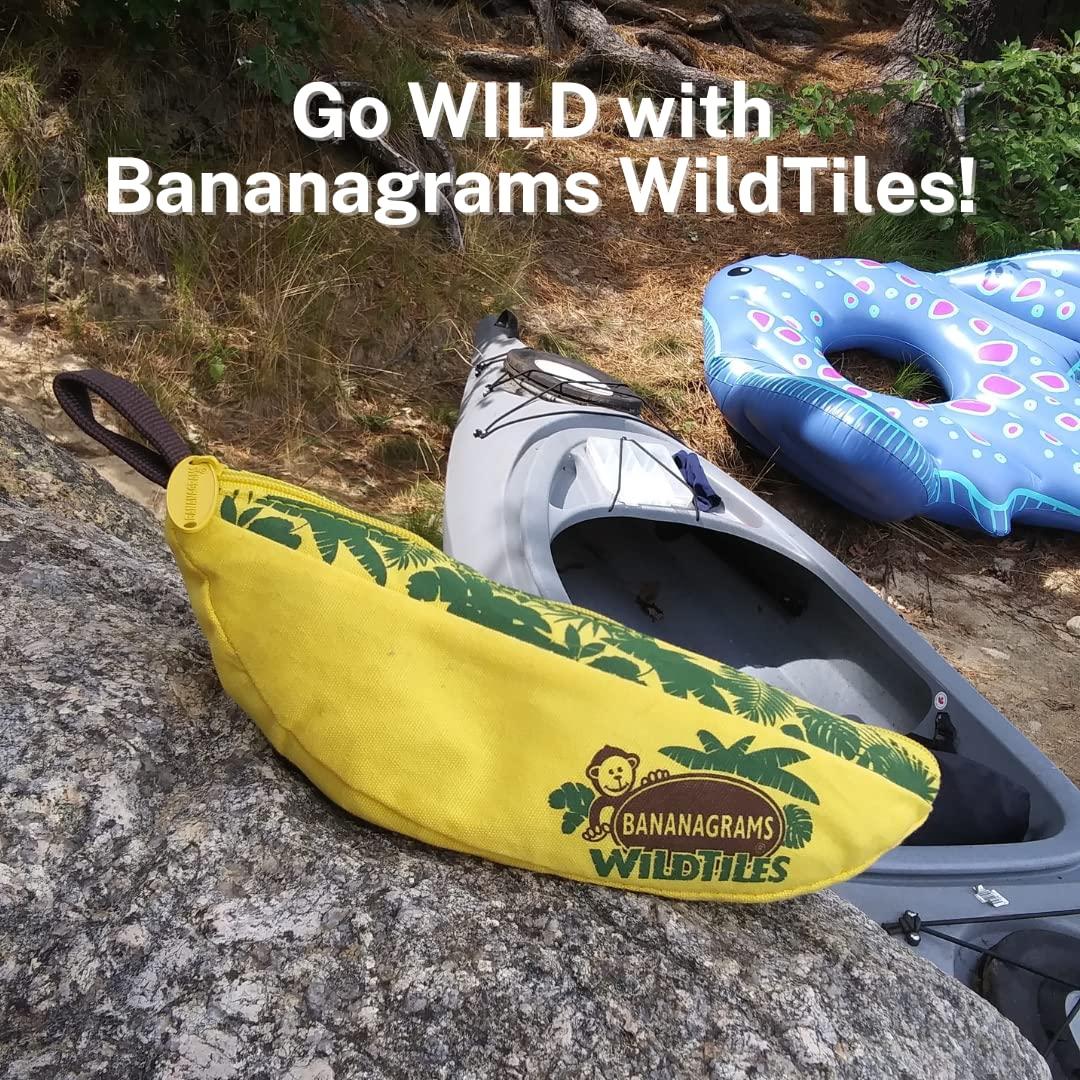 Bananagrams Bananagrams WildTiles Vocabulary Building and Spelling Improvement Lettered Tile Game for Ages 7 and Up