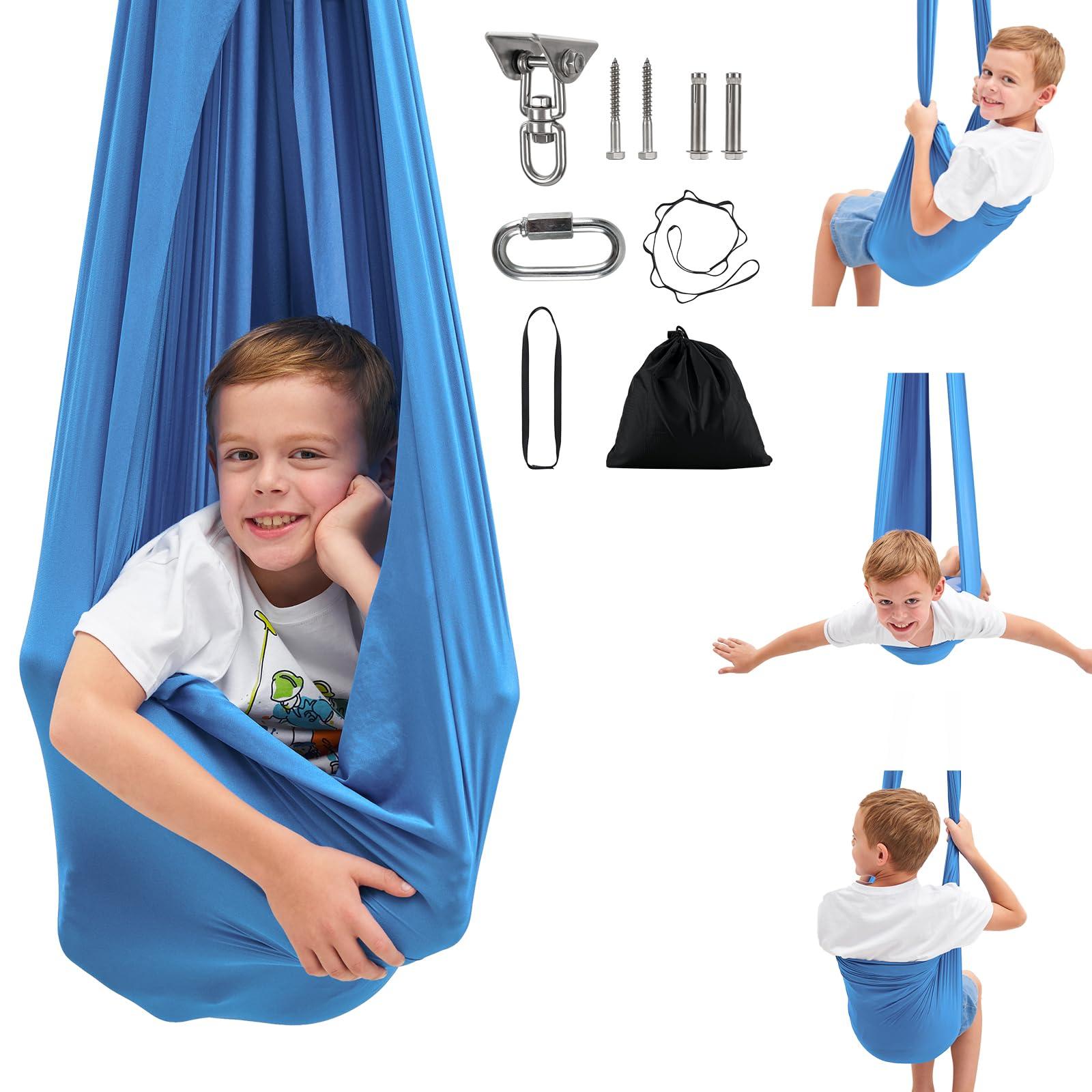 YAERSI Sensory Swing,Therapy Swing for Kids with Special Needs (Hardware Included),Sensory Swing for ADHD, Autism, Sensory Processing,Therapy Swing