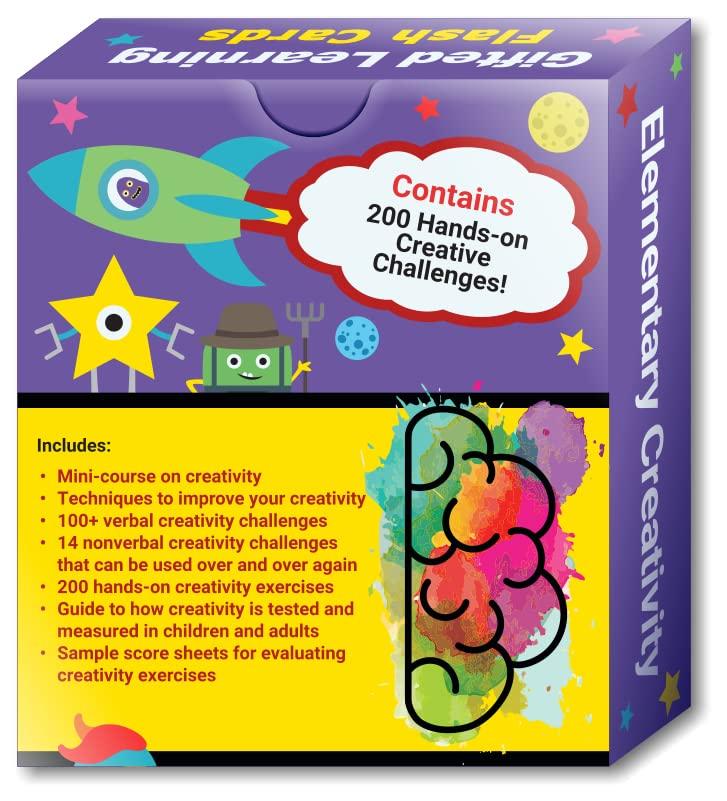 TestingMom.com TestingMom.com Creativity Flash Cards Kindergarten - 6th Grades Improve Skills or Prepare for the Torrance Test of Creative Thinking (TTCT), Structure of Intellect Creativity Test (SOI), and more.