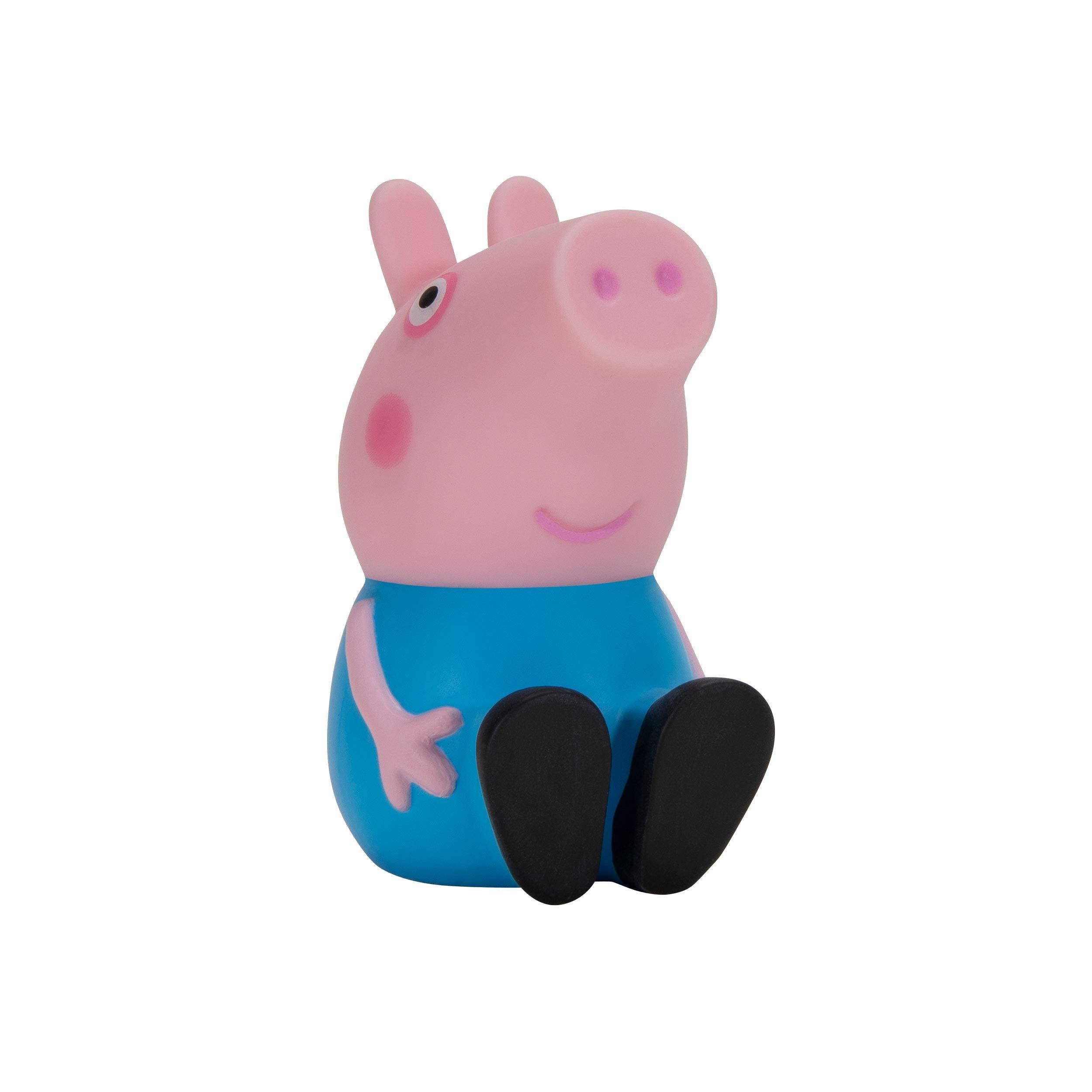 Peppa Pig Peppa Pig & Friends Squishies, 6 Pack, 2.5” Tall, Features 6 Character Toy Figures Like George, Suzy Sheep, Candy Cat, Edmond Elephant, Rebecca Rabbit – Toys for Preschoolers (PPZ0003)