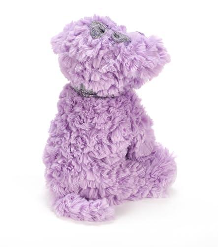 The Petting Zoo The Petting Zoo Scruffy Dog Stuffed Animal, Gifts for Girls, Purple Dog Plush Toy, 11 Inches