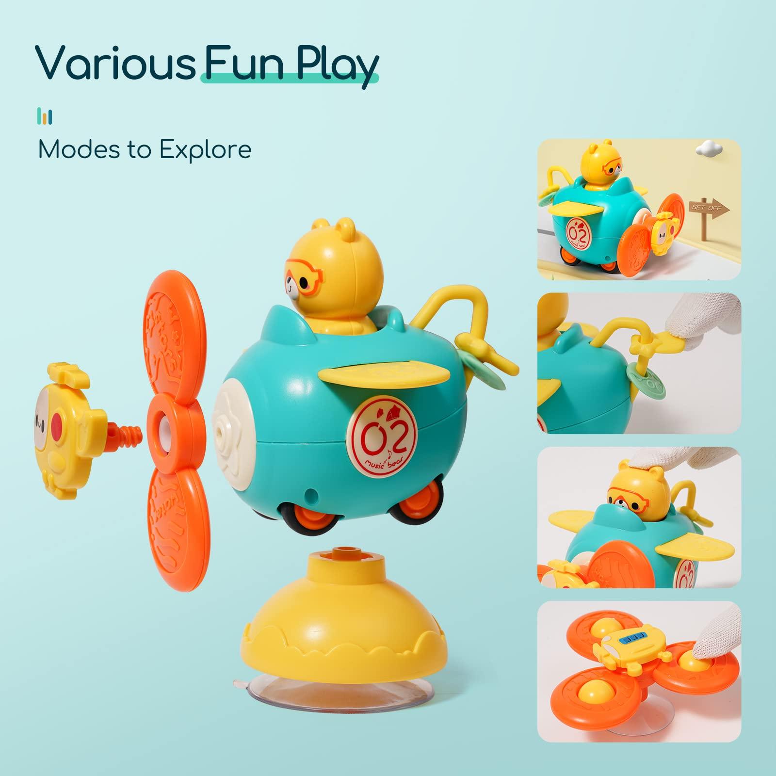 taotaotoys Baby Toys 6 to 12 Months Suction Cup for high Chair
