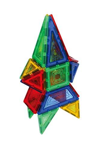 POPULAR PLAYTHINGS MagSnaps Magnetic Construction Set with 100 Pieces, STEM Learning Toy