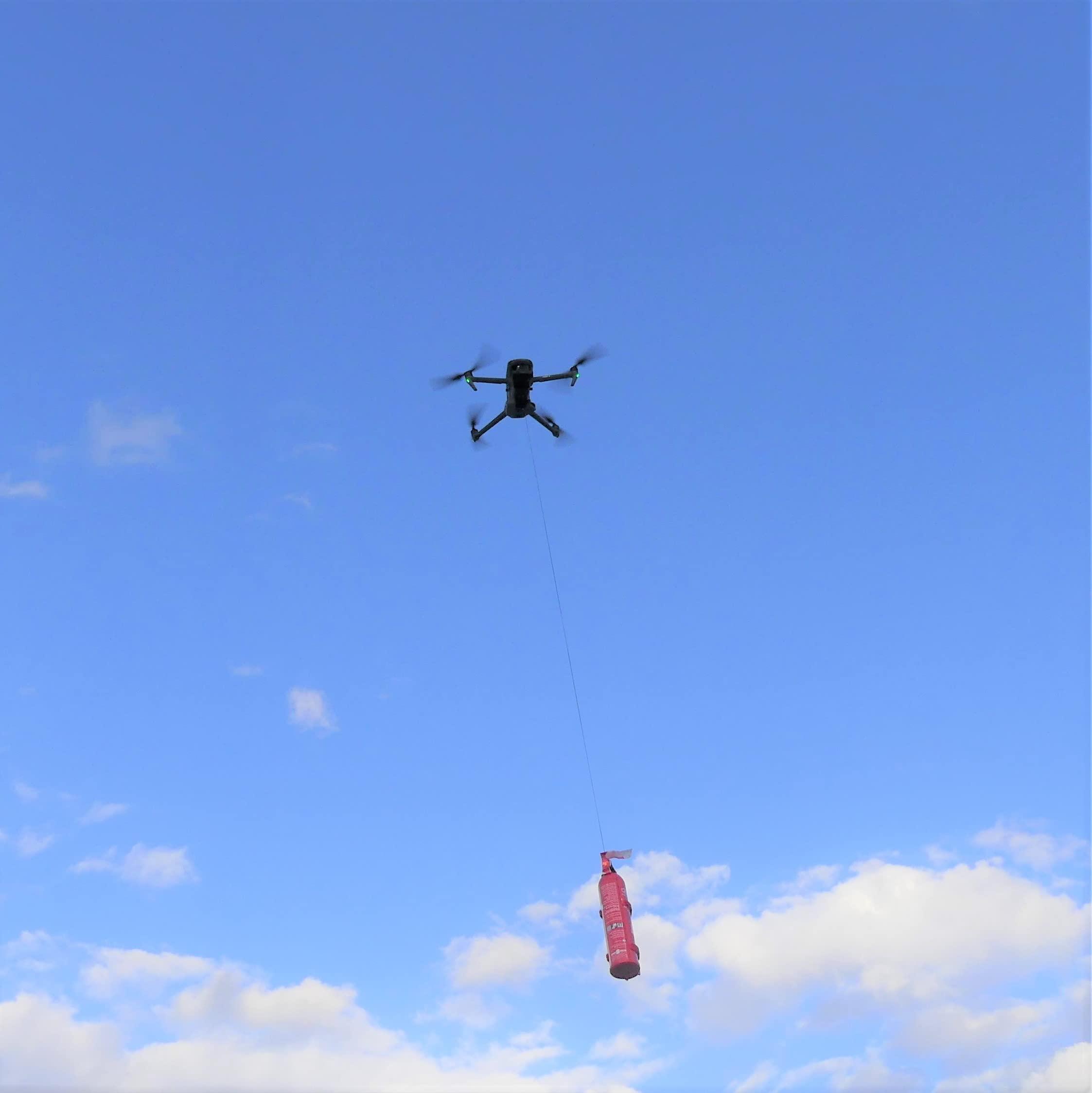 DRONE SKY HOOK Release and Drop Professional Device for DJI Mavic 3 Drone Fishing, Bait Release, Load Delivery, Search and Rescue and Fun U.S. Patent - by DRONE SKY HOOK