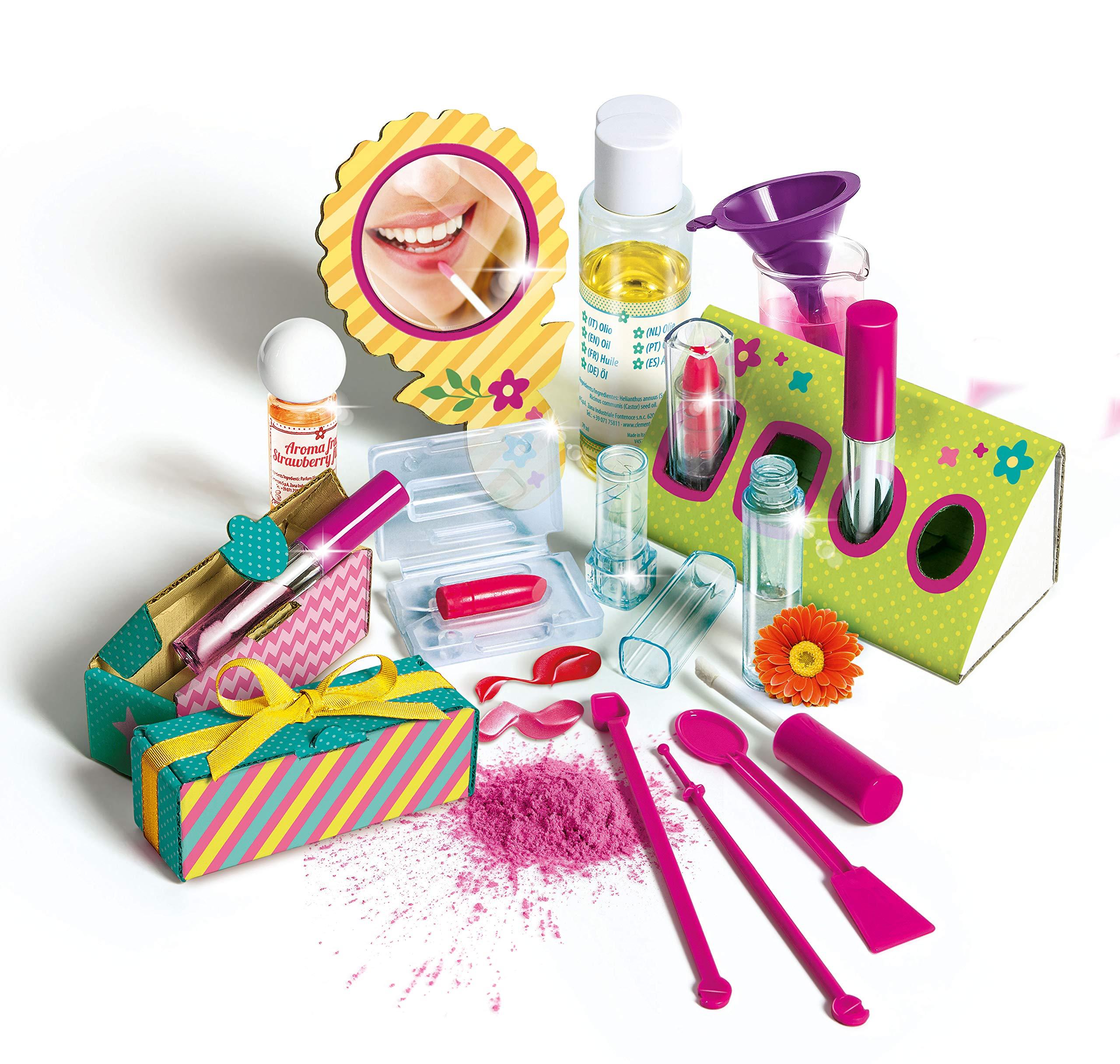 Clementoni Clementoni 59117 Galileo Make Your own Lipsticks, Multicoloured, 6 x 41,8 x 27,8 cm