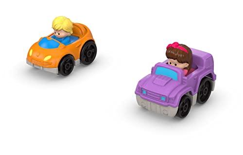 Fisher-Price Fisher-Price Little People Toddler Toy Sit n Stand Skyway Race Track Playset, 34+ Inches Tall, 2 Cars for Pretend Play Kids Ages 18+ Months