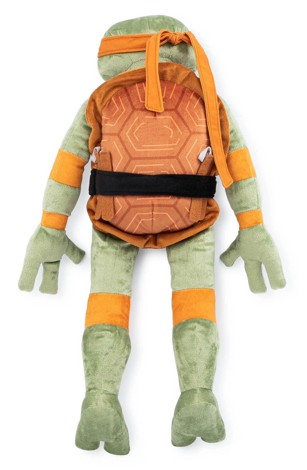 Jay Franco Jay Franco Nickelodeon Teenage Mutant Ninja Turtles Michaelangelo Plush Pillow Buddy - Super Soft Stuffed Character Pillow - Polyester Microfiber, 26 Inches