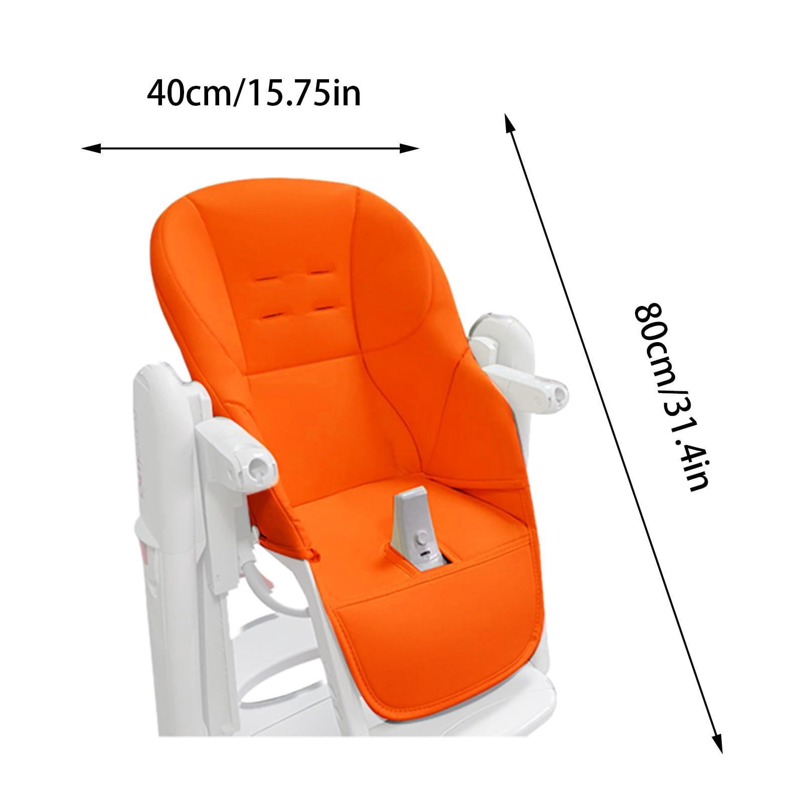 LAFANDE LAFANDE High Chair Covers for Baby, Baby Dining Chair Cushion, Breathable Cushion Dining Chair, PU Leather with Padding Seat for Peg Perego Tatamia