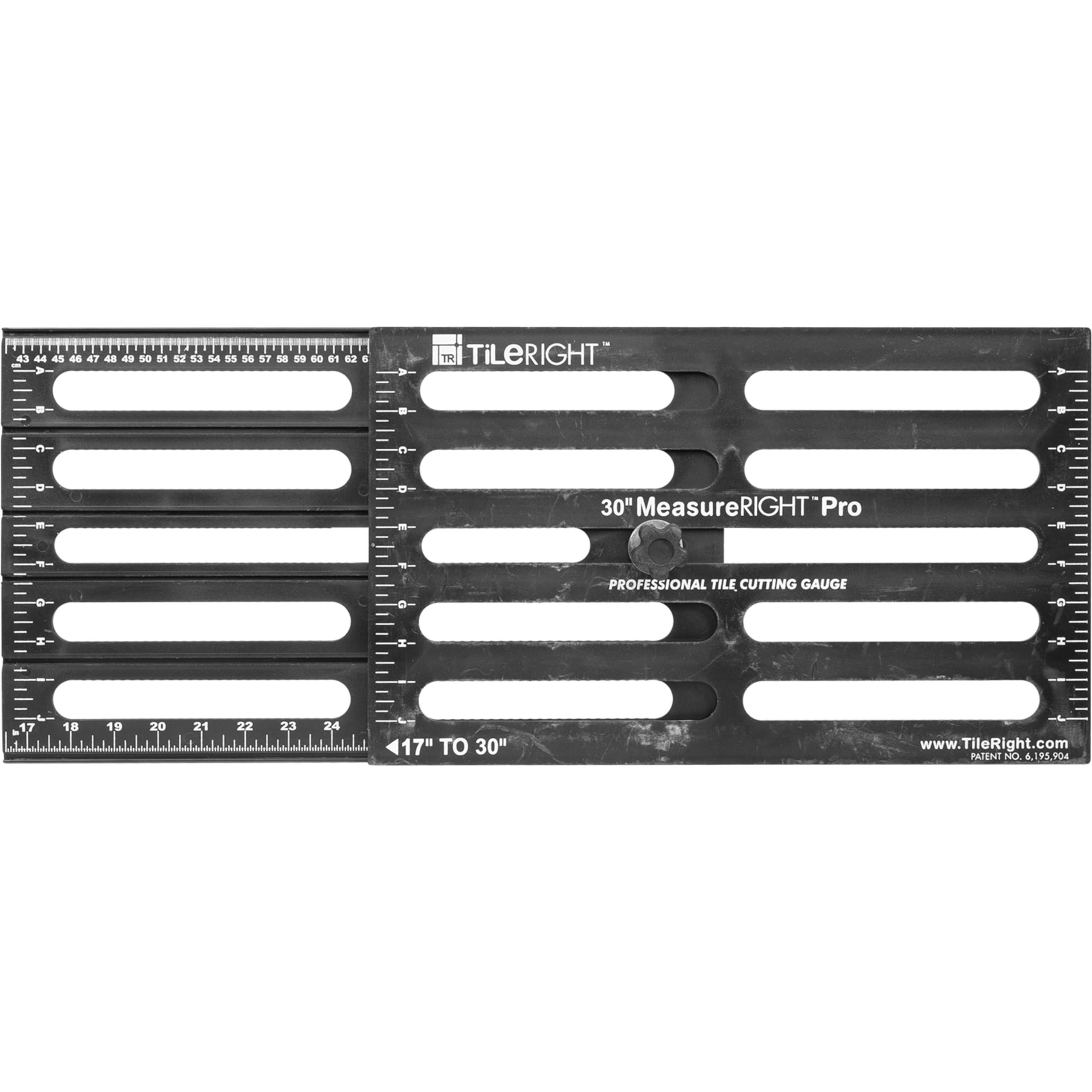 TileRight TileRight TR0002 Measure Right Pro 30-Inch Masonry Layout Gauge and Template