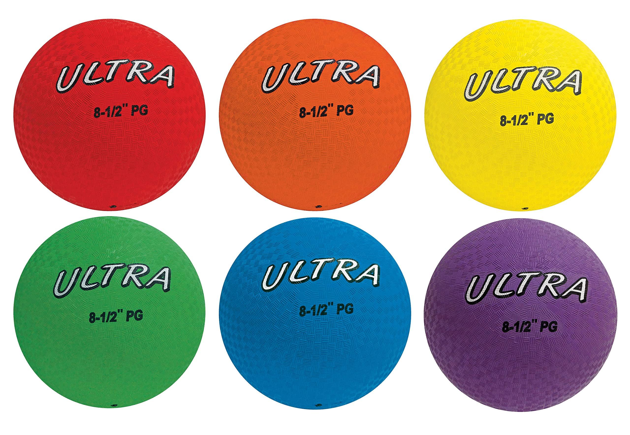 Generic Ultra 8.5\" Playground Balls, Set of 6