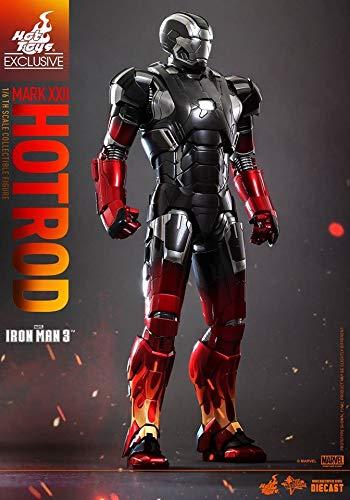 Hot Toys Marvel Iron Man 3 Hot Rod Armor Mark XXII Sixth Scale Exclusive Diecast Figure