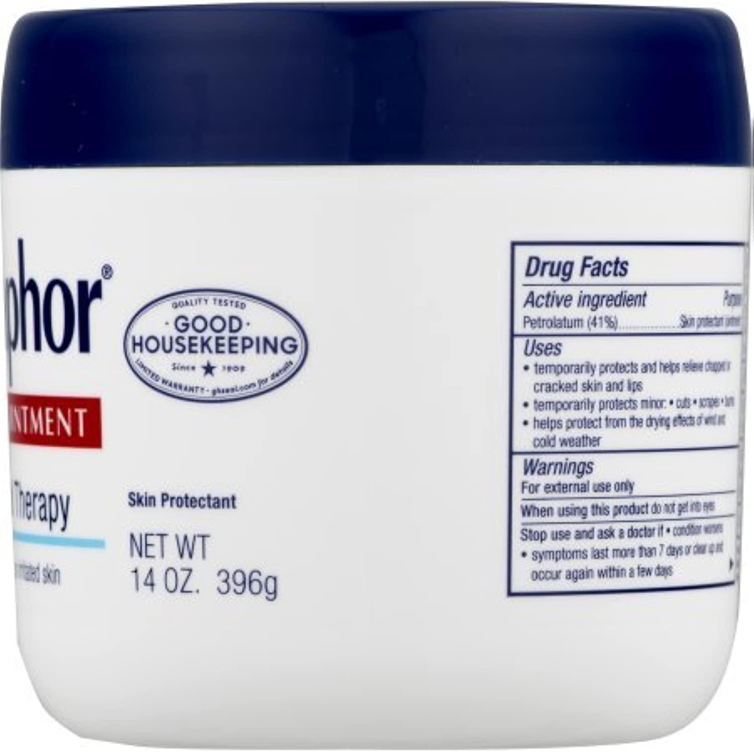 Aquaphor Aquaphor Baby Healing Ointment Advanced Therapy Skin Protectant, 14 Ounce, Pack of 3