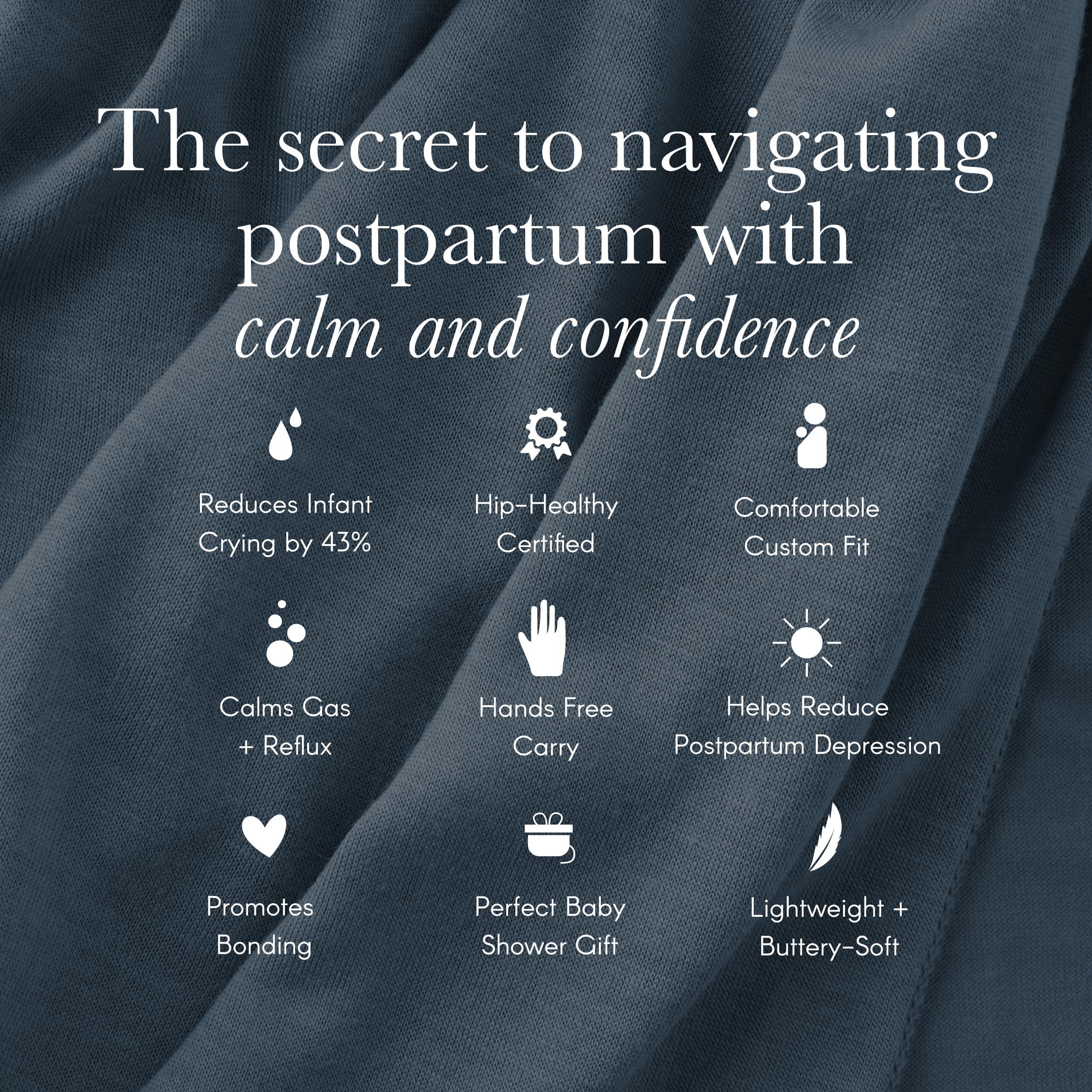 Solly Baby Solly Baby Wrap Carrier, for Newborn to Toddler 8-25 Lbs., Buttery-Soft & Lightweight Fabric, Reduce Crying & Increase Connection, Postpartum Essential, New Mom Gifts, Basil