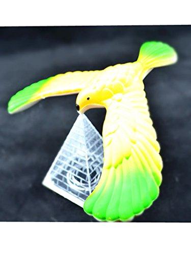 C&H Solutions 3 Pcs Cute Balancing Bird With Clear Triangle Stand (Colors May Vary) By C&H Solutions