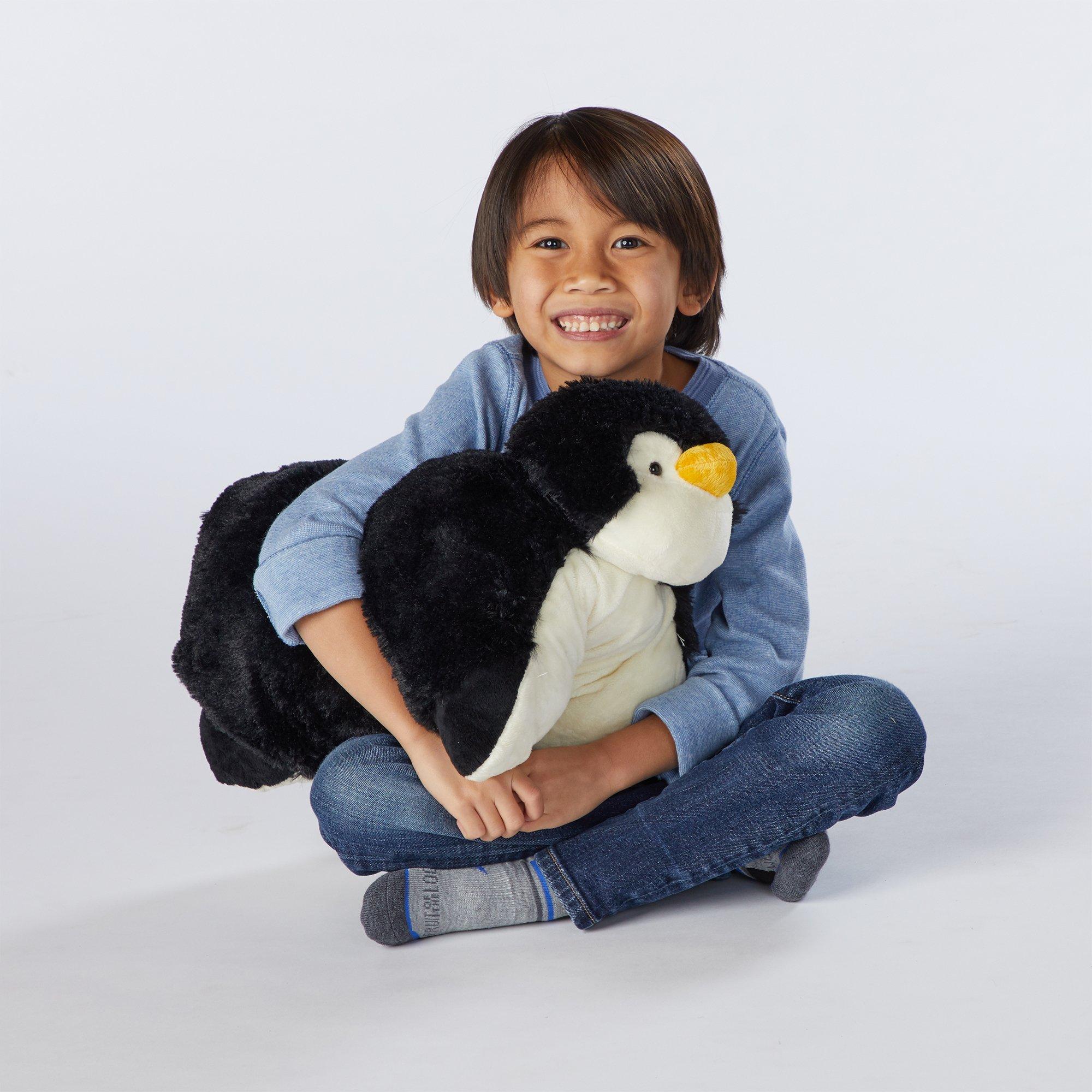 Pillow Pets Pillow Pets Originals Stuffed Animal Plush Toy 18", Playful Penguin, Large